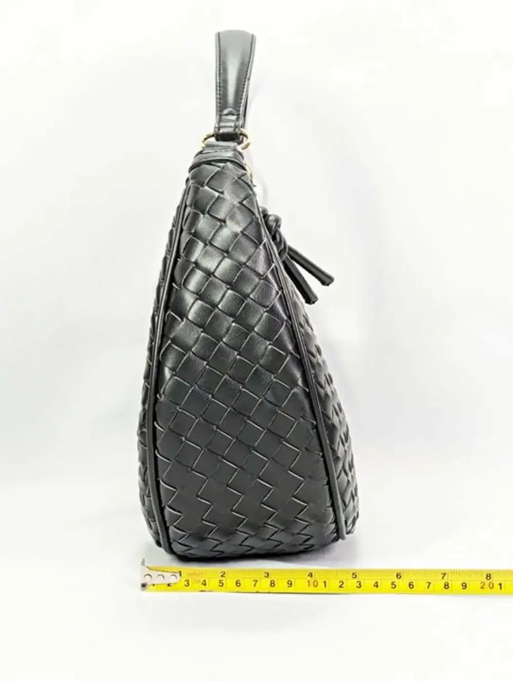On 34th Women's Woven Crossbody Hobo in Black (MSRP $90)